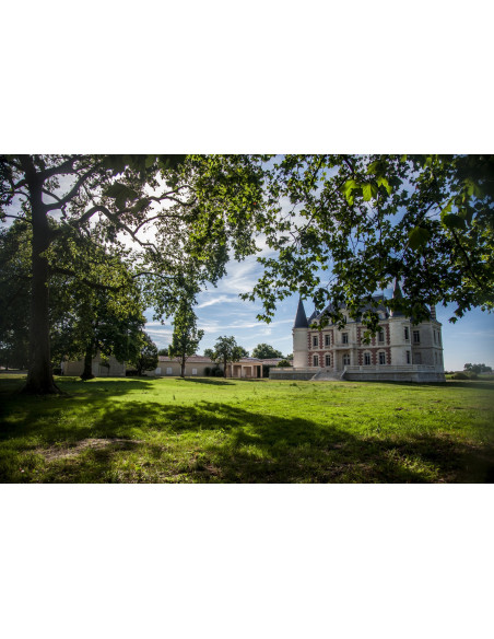 Faites des haltes dans des beaux châteaux viticoles, chaque domaine a sa particularité...