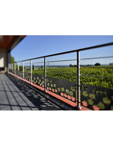 Terminez dans ce Saint-Emilion Grand Cru par une dégustation en terrasse surplombant le vignoble, une pure beauté :)