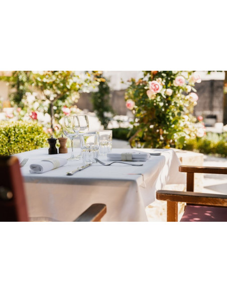 La terrasse de la Brasserie aux beaux jours...