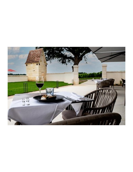 Une des terrasses du restaurant