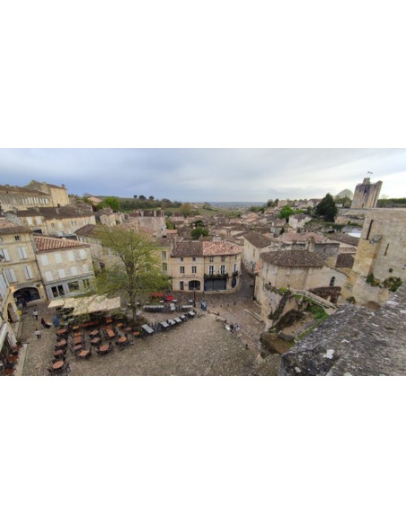 Saint-Emilion, le village médiéval, macaron & artisans