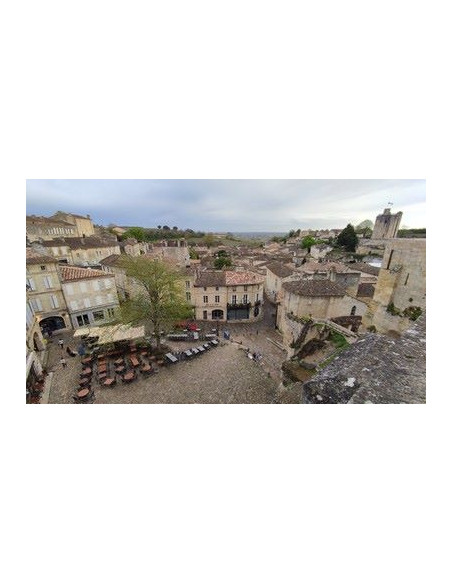 Le centre du village médiéval de Saint-Emilion, incontournable...