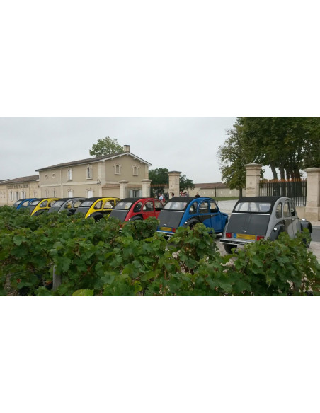 Rallye 2 cv animation entreprise vignoble