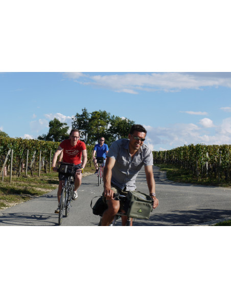 Rallye vélo voyage incentive route des vins bordeaux