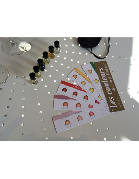 Durant cette initiation oenologie, il y aura un jeu d'arômes de vins rouges avec des intrus !